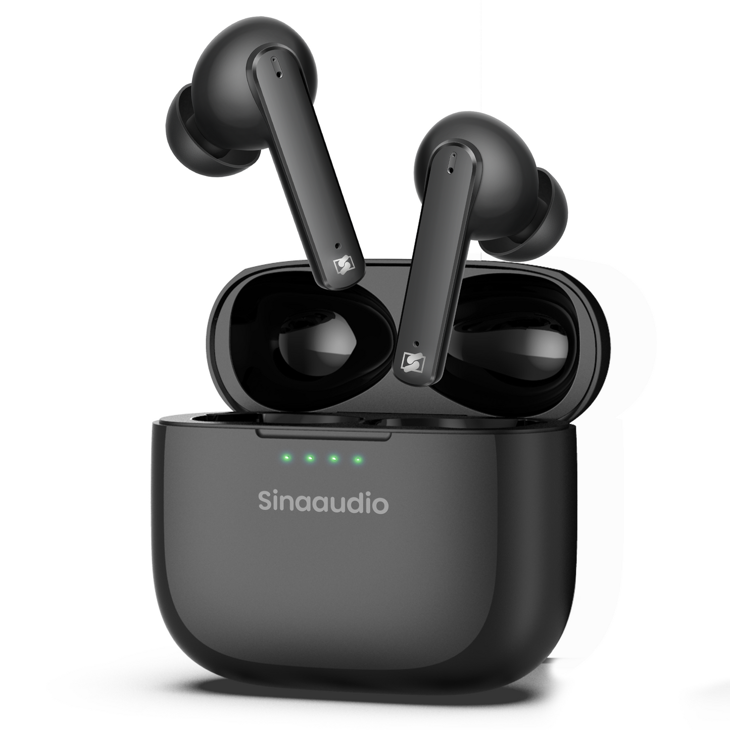 SINAAUDIO S1 - Wireless In-Ear Earbuds with Active Noise Cancellation (ANC) and Charging Case