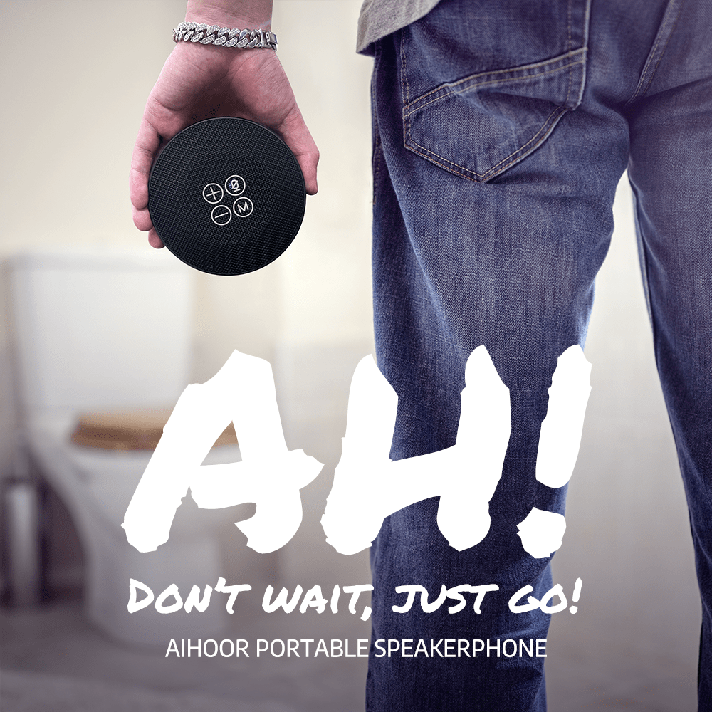 AIHOOR C1 Wireless Speakerphone - Take it wherever you like