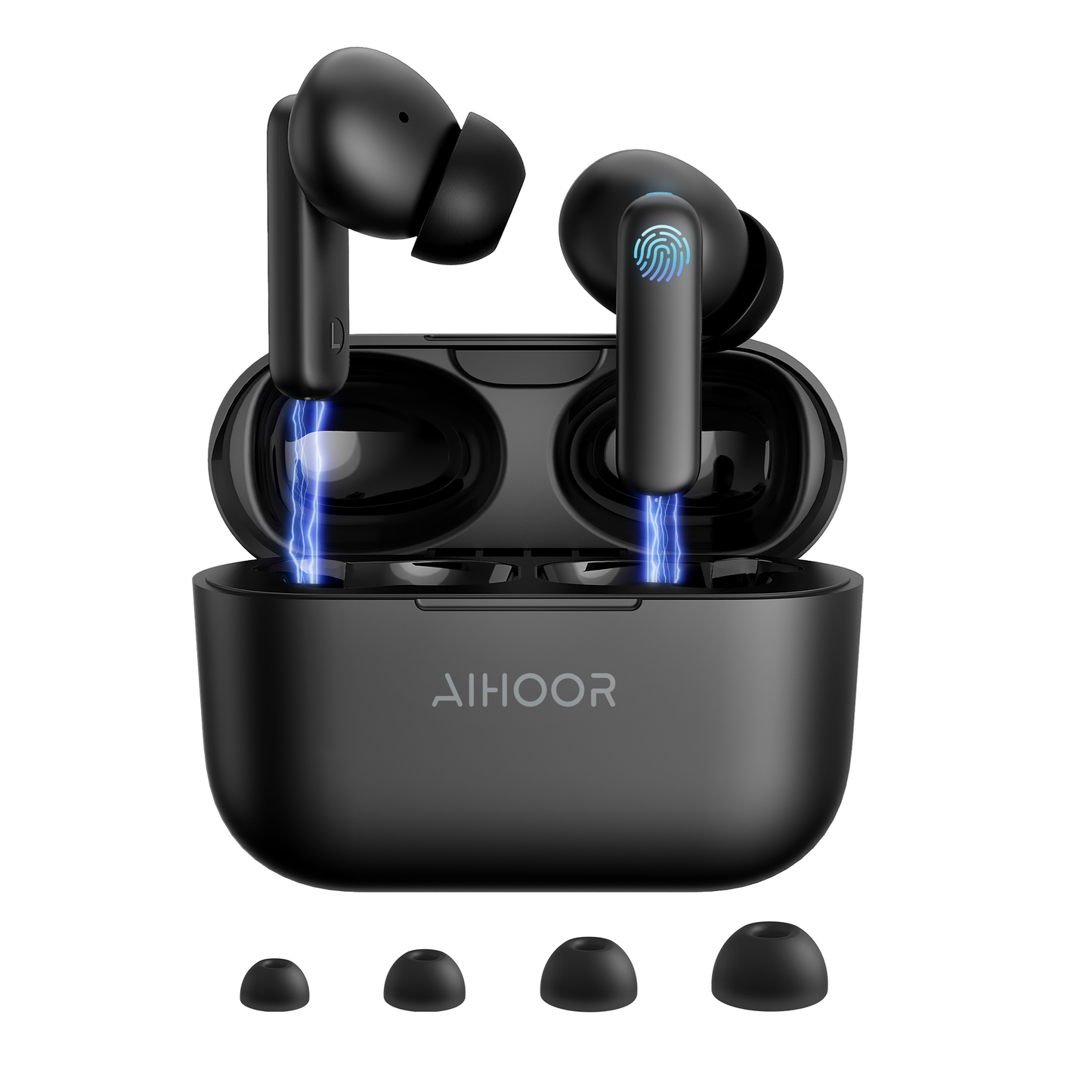 AIHOOR A2 - Wireless In-Ear Earbuds with Extra Bass Performance