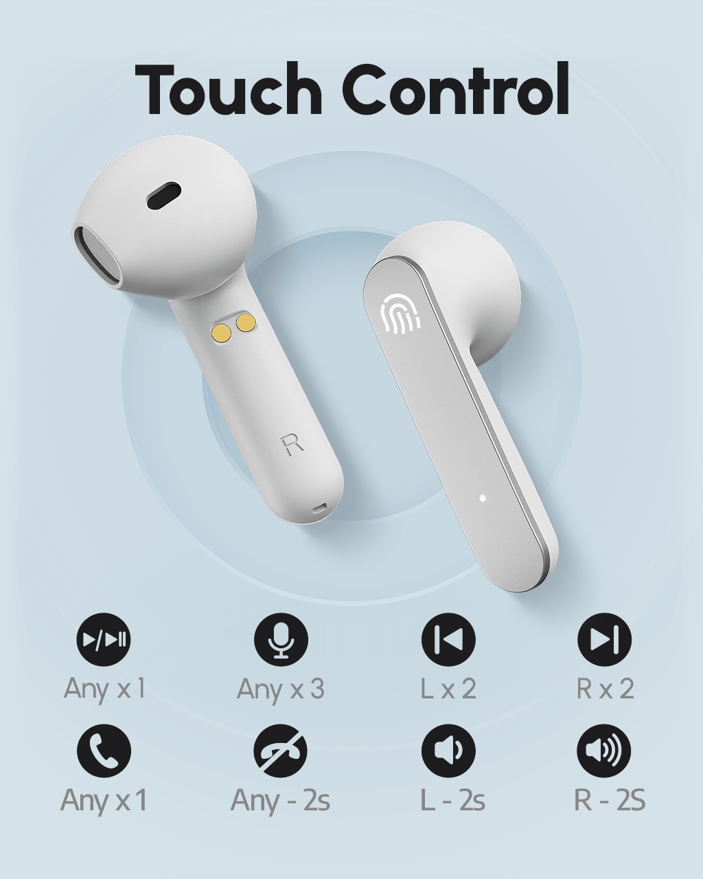 Half in ear earbuds new arrivals