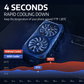 AIHOOR - GT100 Smart Phone Cooler Radiator Fan for Gaming